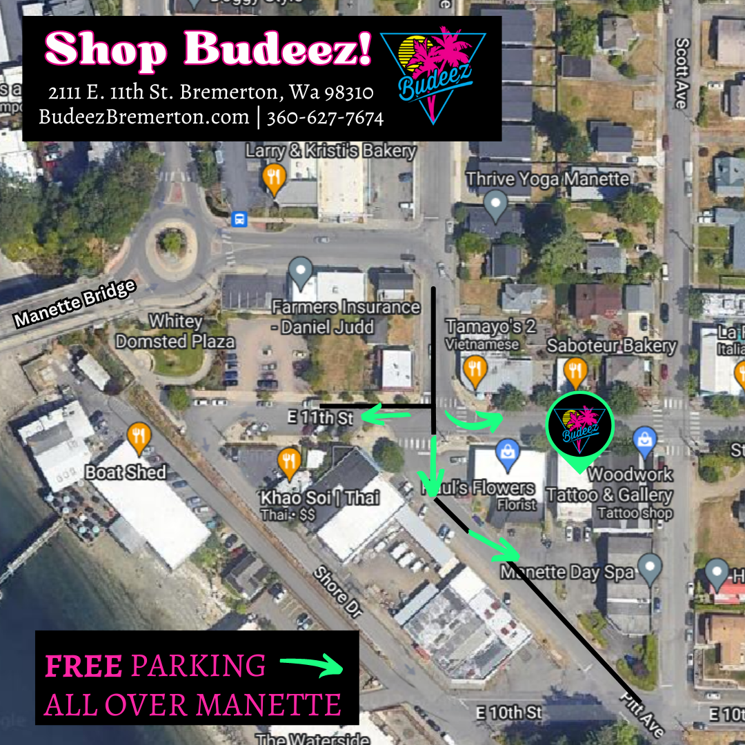 Budeez Map of Manette 072424